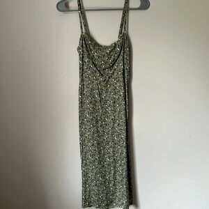 Reformation Afternoon Dress, Color: Juniper, Size: 0